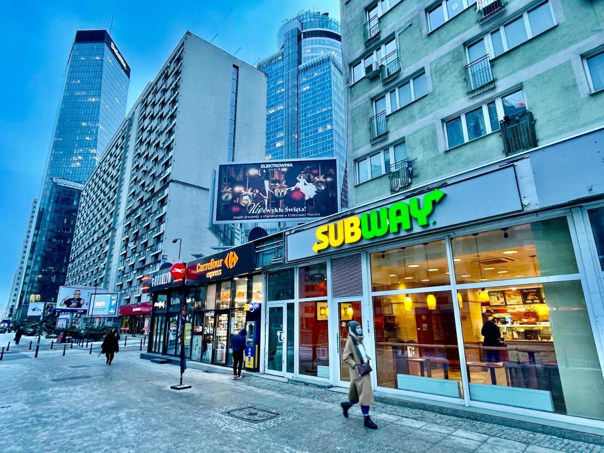 Super Apartament Green Rondo Onz Metro Nowe Wifi 300 Mb/S Aircondition Netflix Spotify Варшава Екстериор снимка